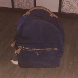 Michael Kors Never Used Kelsey Nylon Backpack Blue